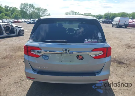 2019 Honda Odyssey Lx из США, поврежденный, VIN 5FNRL6H25KB022751